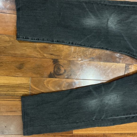 Premium Mens Levi's 502 Regular Taper, Size 34x30, Charcoal Gray - Picture 5 of 11